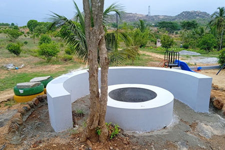 Ankur Resort Farm Plots near Bangalore: Camp Fire