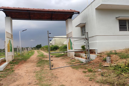 Ankur Resort Farm Plots near Bangalore: Entrance Arch